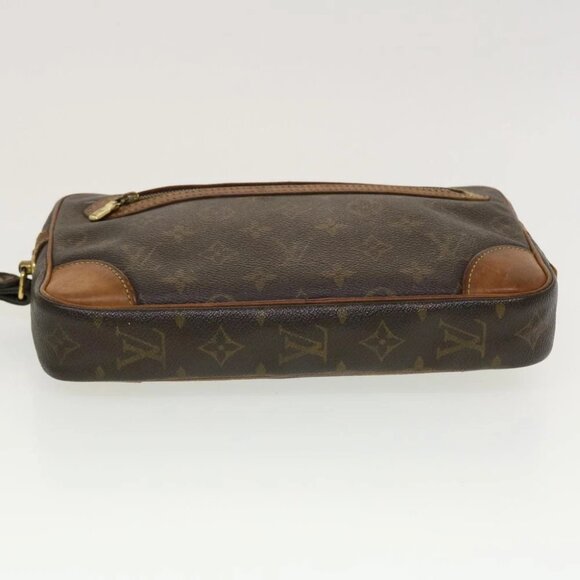 LOUIS VUITTON Monogram Marly Dragonne GM Clutch Bag M51825 LV Auth 42345 - Picture 9 of 14